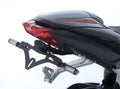 R&G PORTATARGA COMPATIBILE PER TRIUMPH DAYTONA 675 2013 > 2016 LP0133BK NERO