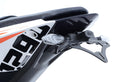 PORTATARGA R&G COMPATIBILE PER KTM 1290 SUPER DUKE R 2014 > 2016 LP0158BK NERO