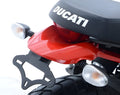 R&G PORTATARGA PER DUCATI SCRAMBLER STREET CL 2018 > 2020 LP0177BK NERO