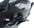R&G PORTATARGA COMPATIBILE PER KAWASAKI VERSYS 650 2015 > 2018 LP0179BK NERO