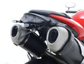 R&G PORTATARGA COMPATIBILE PER TRIUMPH SPEED TRIPLE S 2016 > 2018 LP0194BK NERO