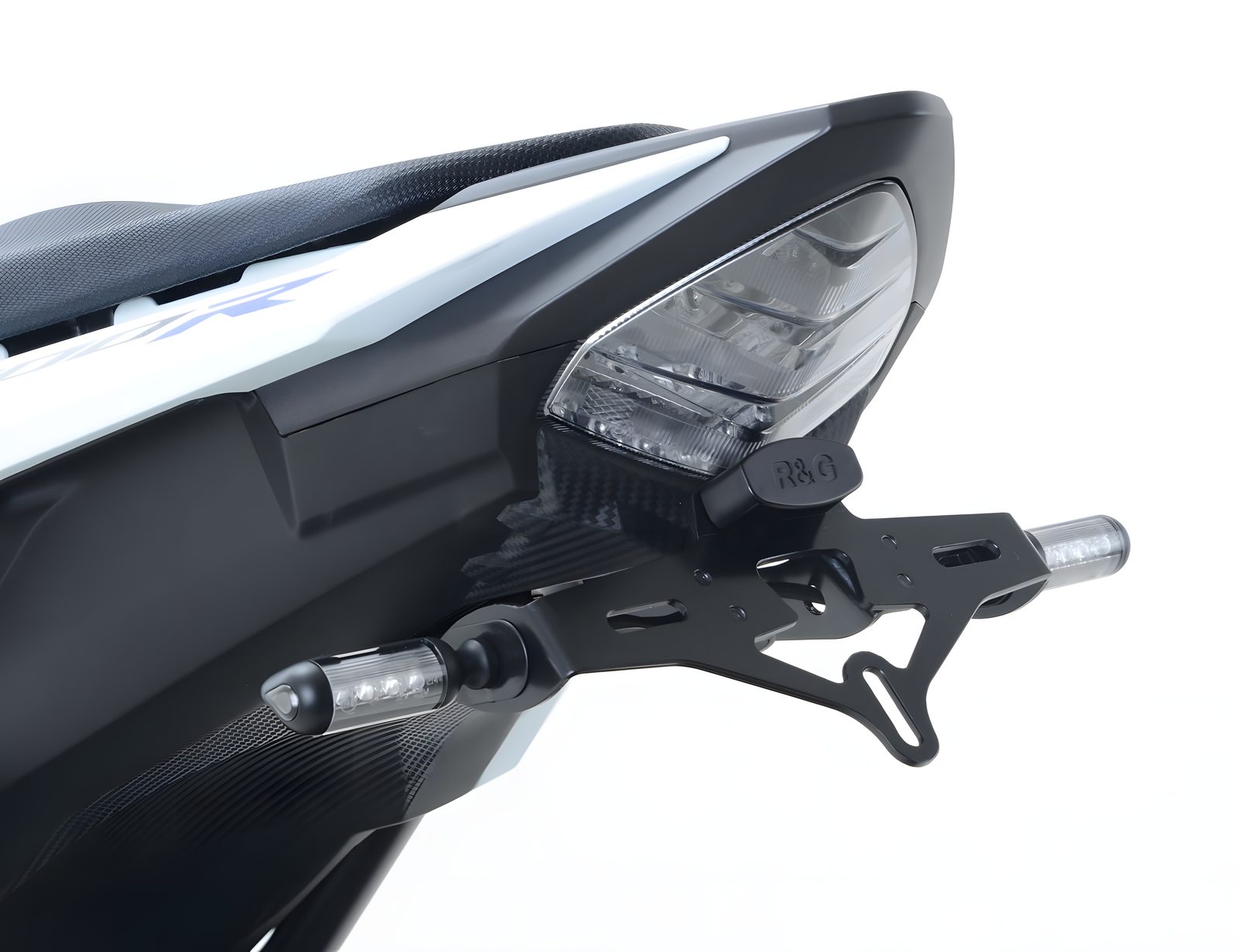 R&G PORTATARGA COMPATIBILE PER HONDA CB 500F 2016 > 2018 LP0198BK NERO