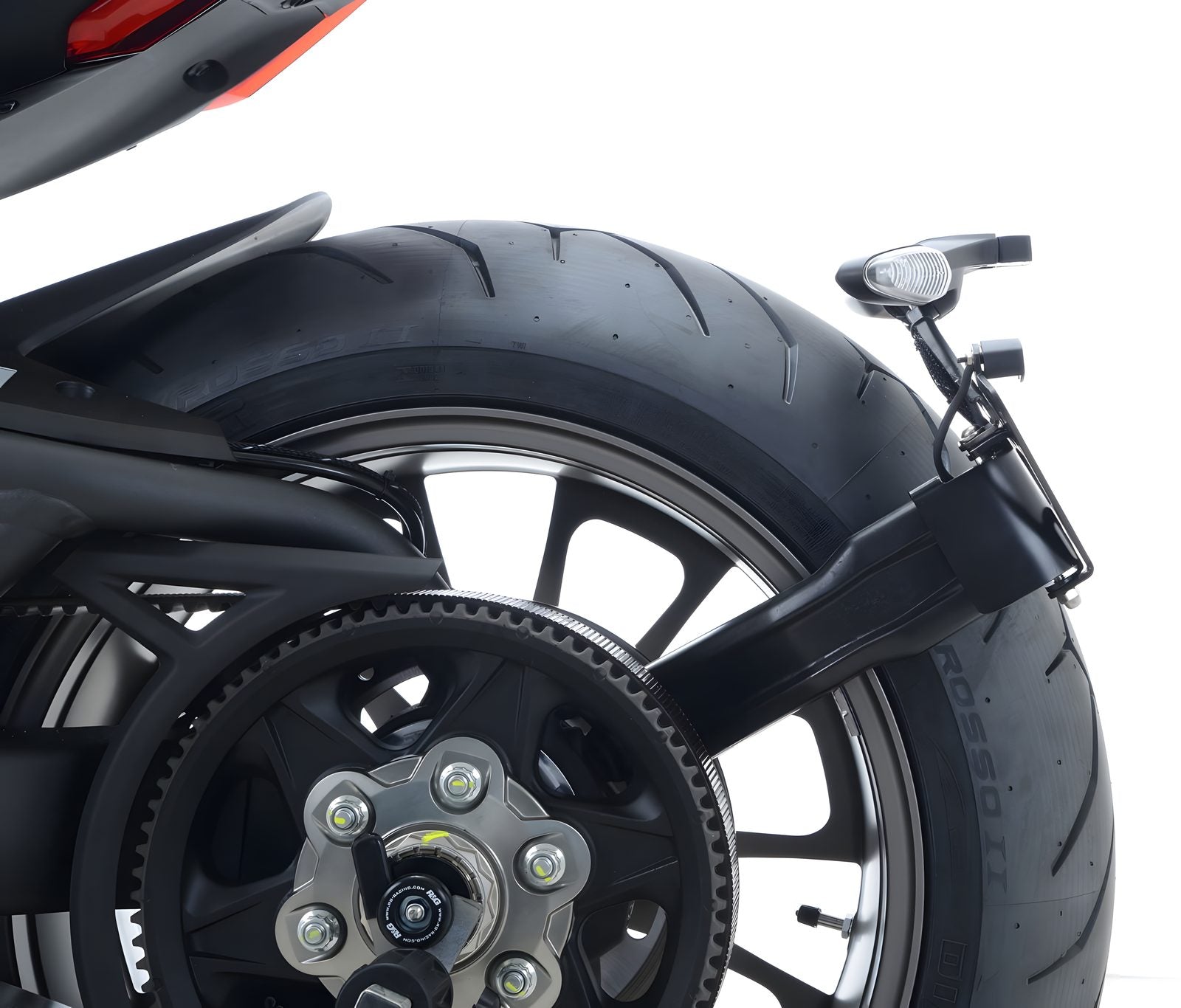 R&G PORTATARGA COMPATIBILE PER DUCATI XDIAVEL 2016 > 2020 LP0199BK NERO