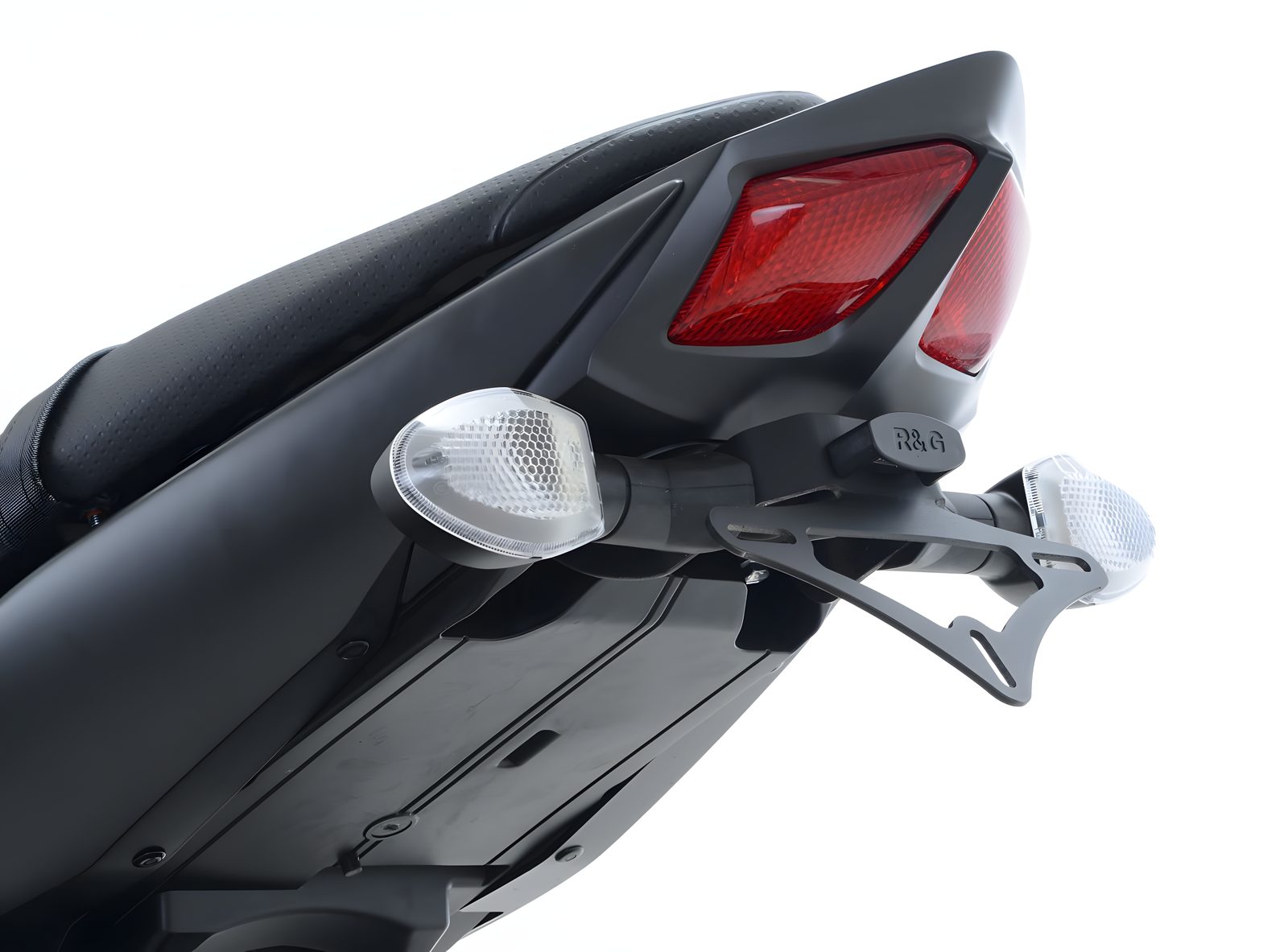 PORTATARGA R&G COMPATIBILE PER SUZUKI SV 650 X 2018 > 2023 NERO LP0200BK