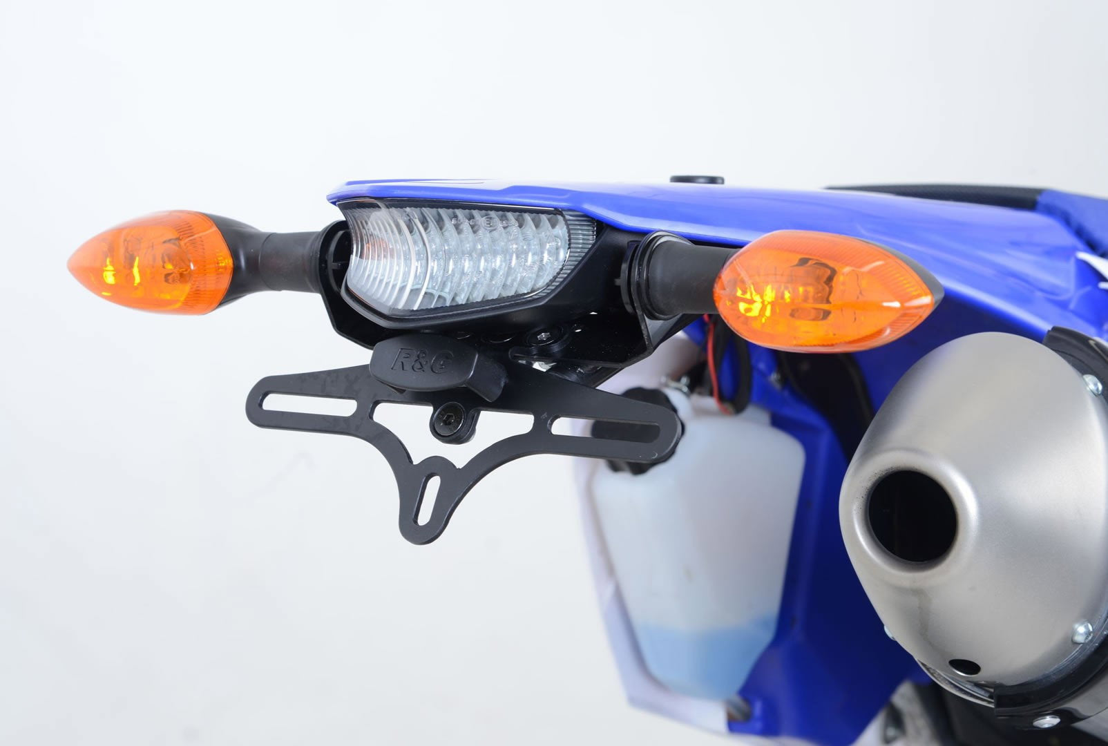 R&G PORTATARGA COMPATIBILE PER YAMAHA WR 450F 2012 > 2014 LP0210BK NERO