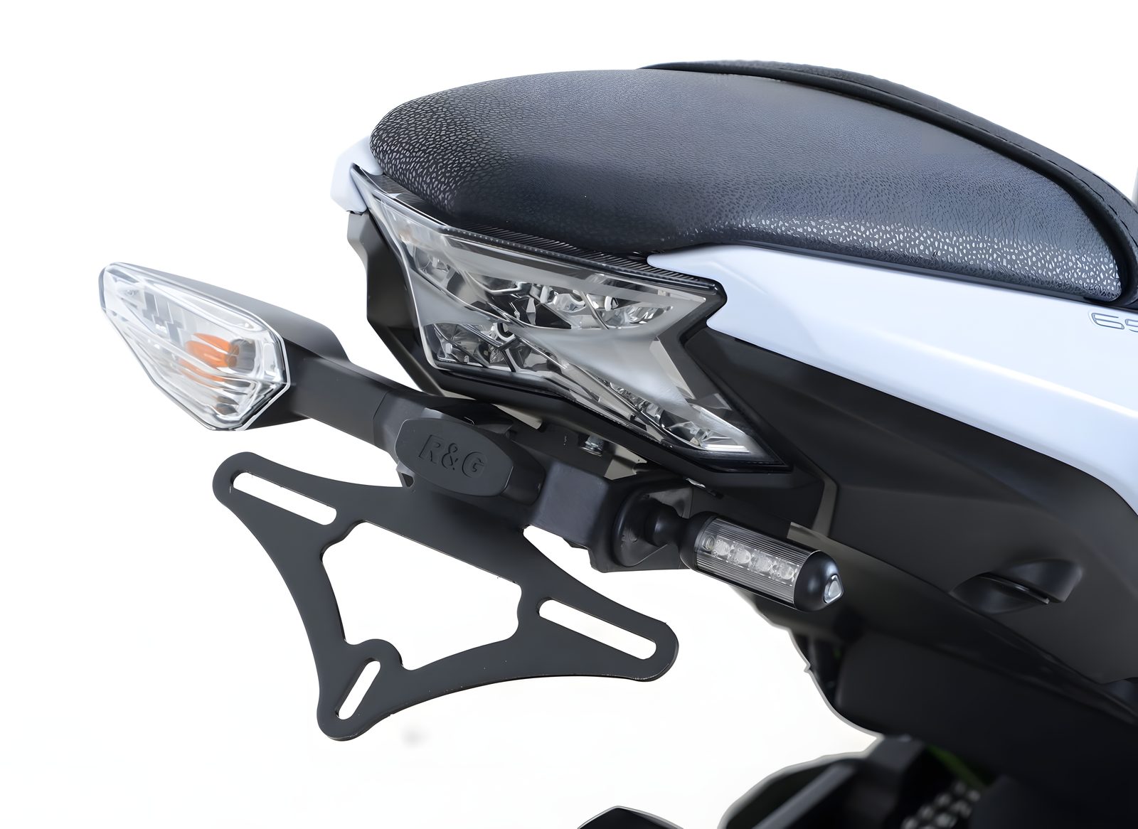 R&G PORTATARGA COMPATIBILE PER KAWASAKI NINJA 650 2017 > 2023 LP0214BK NERO