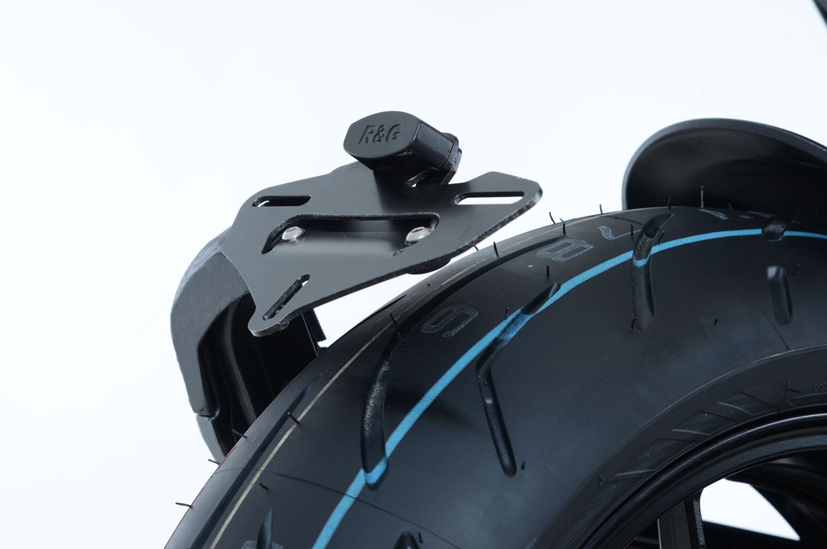 R&G PORTATARGA COMPATIBILE PER YAMAHA MT-09 SP 2018 2019 LP0215BK NERO