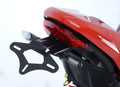 R&G PORTATARGA COMPATIBILE PER DUCATI MONSTER 1200S 2017 LP0224BK NERO