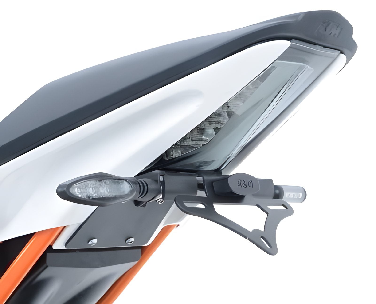 R&G PORTATARGA COMPATIBILE PER KTM RC 200 2014 > 2016 LP0227BK NERO