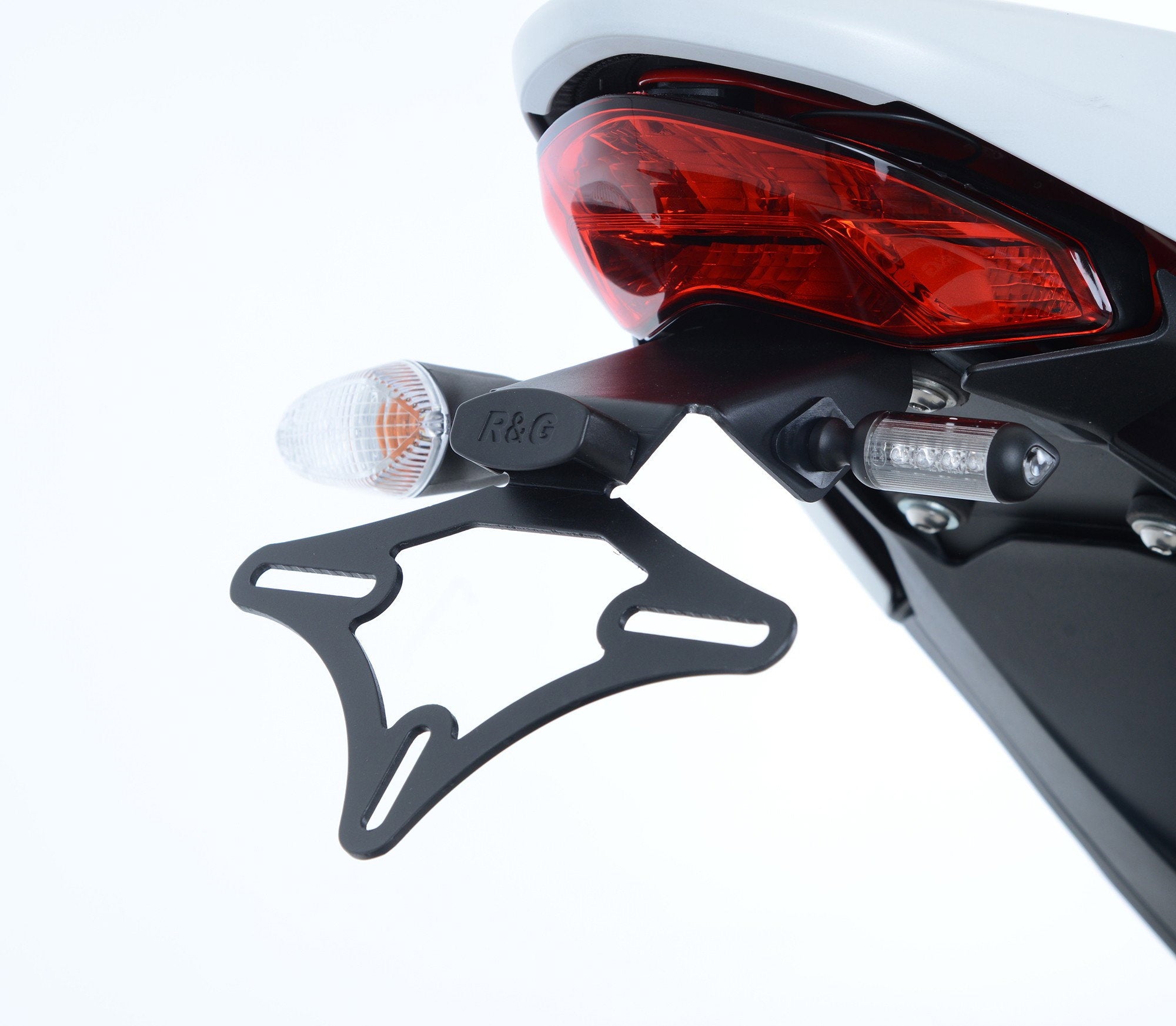 R&G PORTATARGA COMPATIBILE PER DUCATI MONSTER 797 2017 2018 LP0230BK NERO