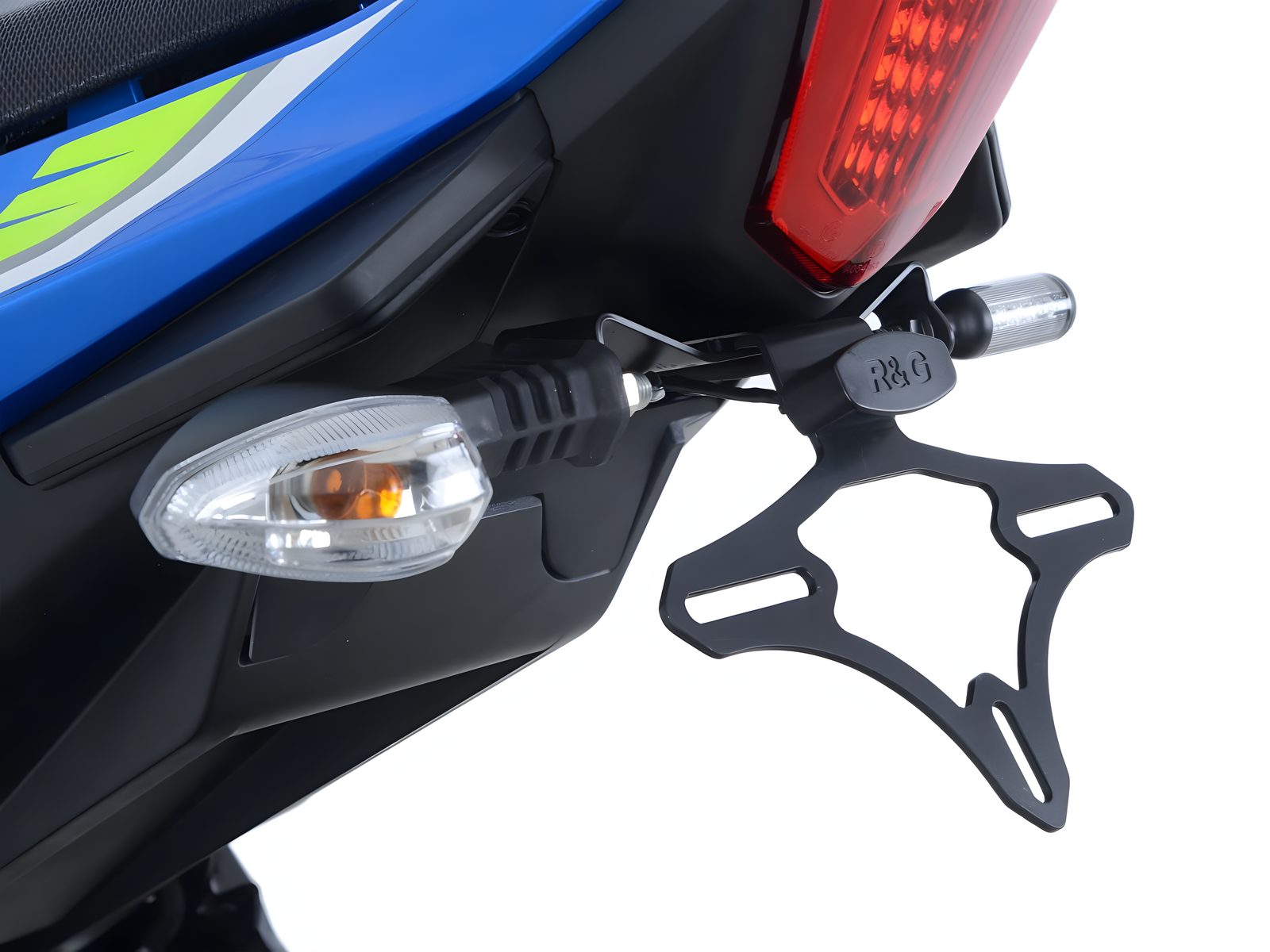 PORTATARGA R&G COMPATIBILE PER SUZUKI GSX 250R 2017 > 2020 LP0235BK NERO