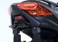 R&G PORTATARGA COMPATIBILE PER YAMAHA X-MAX 125 2018 > 2022 LP0236BK NERO