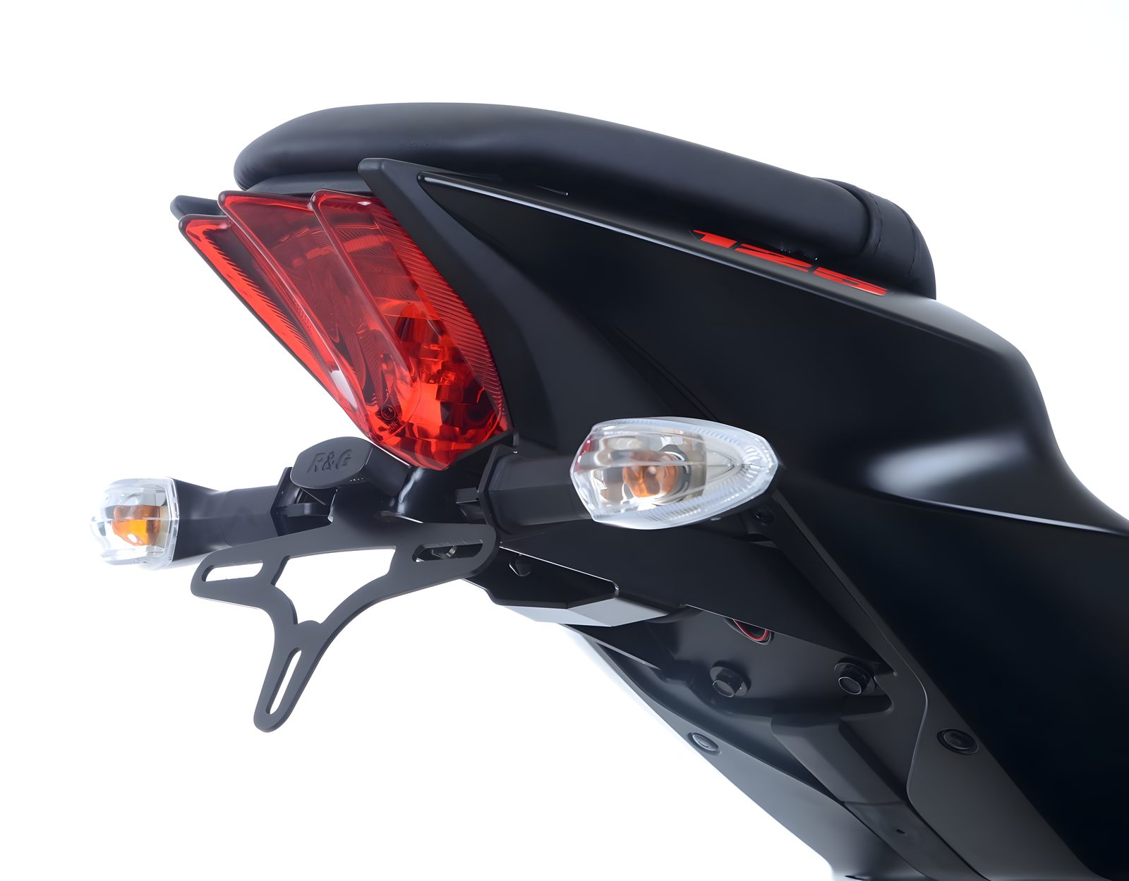 R&G PORTATARGA COMPATIBILE PER SUZUKI GSX-S125 2017 > 2019 LP0238BK NERO