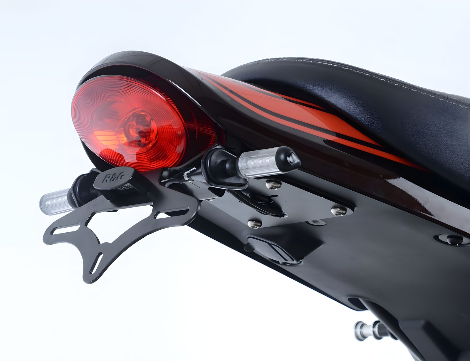 R&G PORTATARGA COMPATIBILE PER KAWASAKI Z 900RS 2018 > 2020 LP0242BK NERO