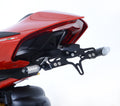 R&G PORTATARGA COMPATIBILE PER DUCATI PANIGALE V4 2017 > 2020 LP0243BK NERO