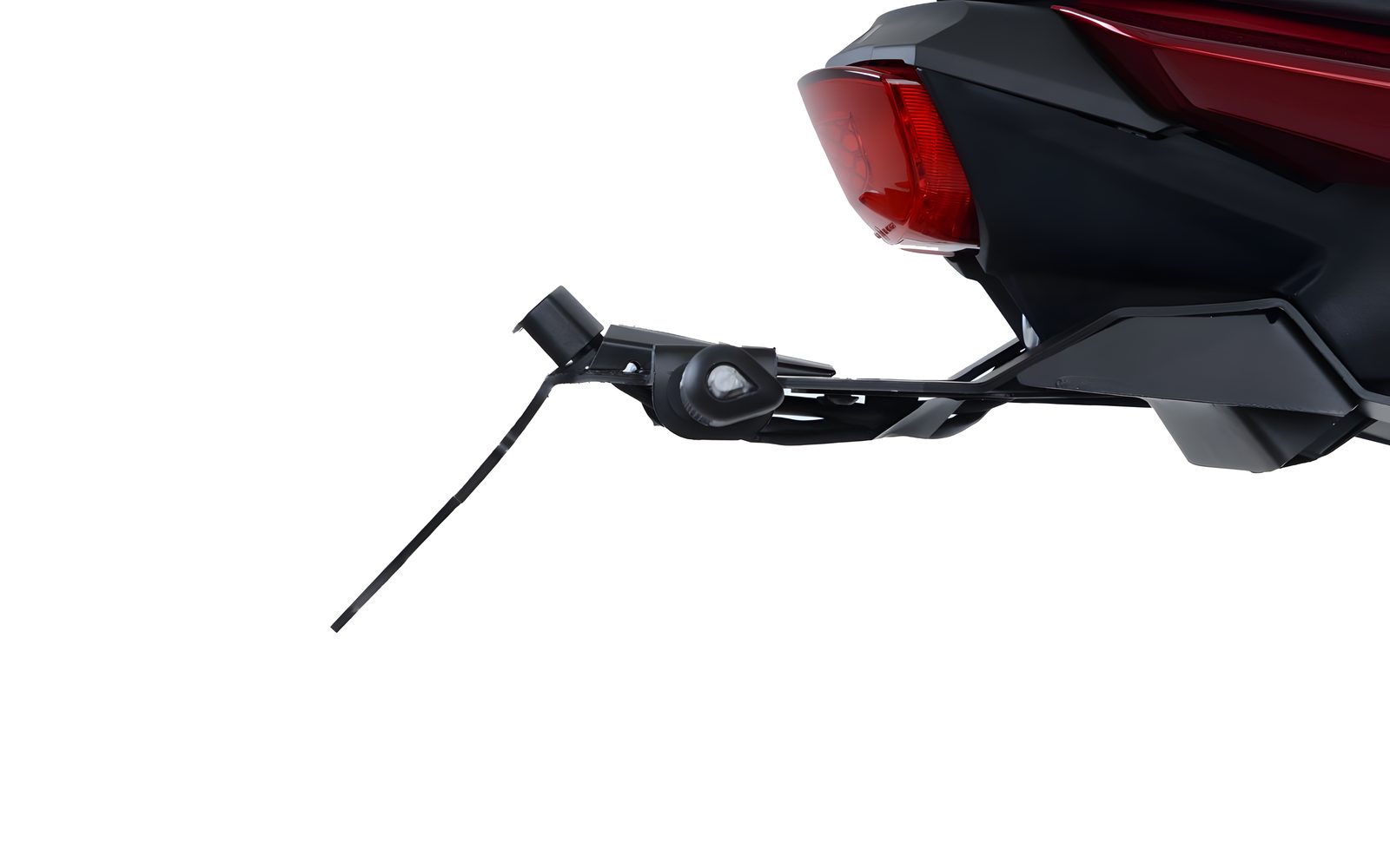 R&G PORTATARGA COMPATIBILE PER HONDA CB 125R 2018 > 2023 LP0252BK NERO