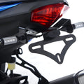 R&G PORTATARGA COMPATIBILE PER KAWASAKI Z 125 2019 > 2023 LP0261BK NERO