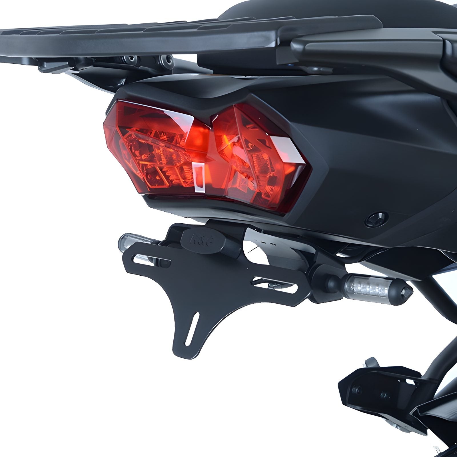 R&G PORTATARGA COMPATIBILE PER KAWASAKI VERSYS 1000 2019 > 2023 LP0263BK NERO