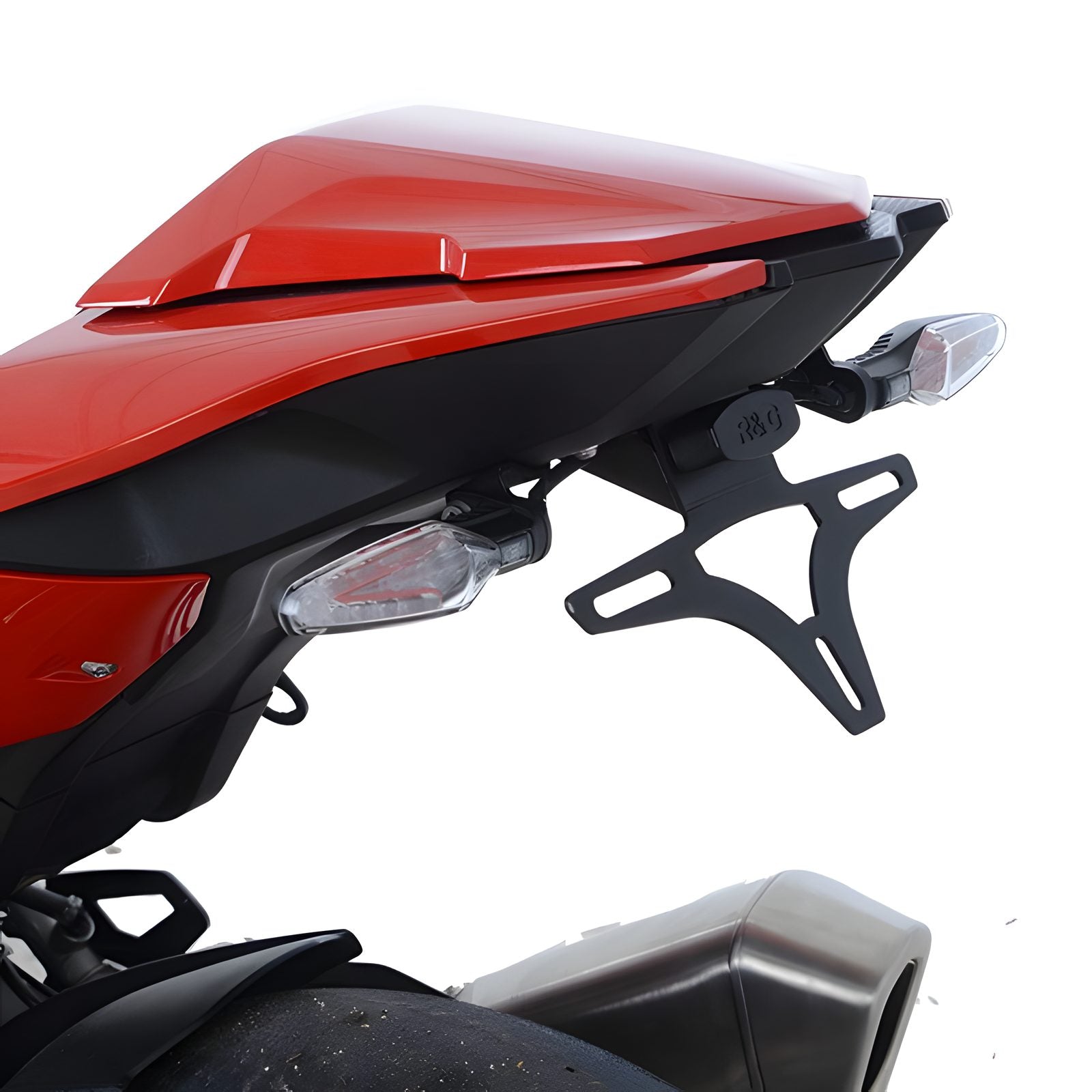 PORTATARGA R&G COMPATIBILE PER BMW S 1000RR 2019 > 2022 LP0268BK NERO