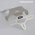 PORTATARGA R&G PER KTM 790 ADVENTURE 2019 2020 LP0270SI ACCIAIO INOX SATINATO