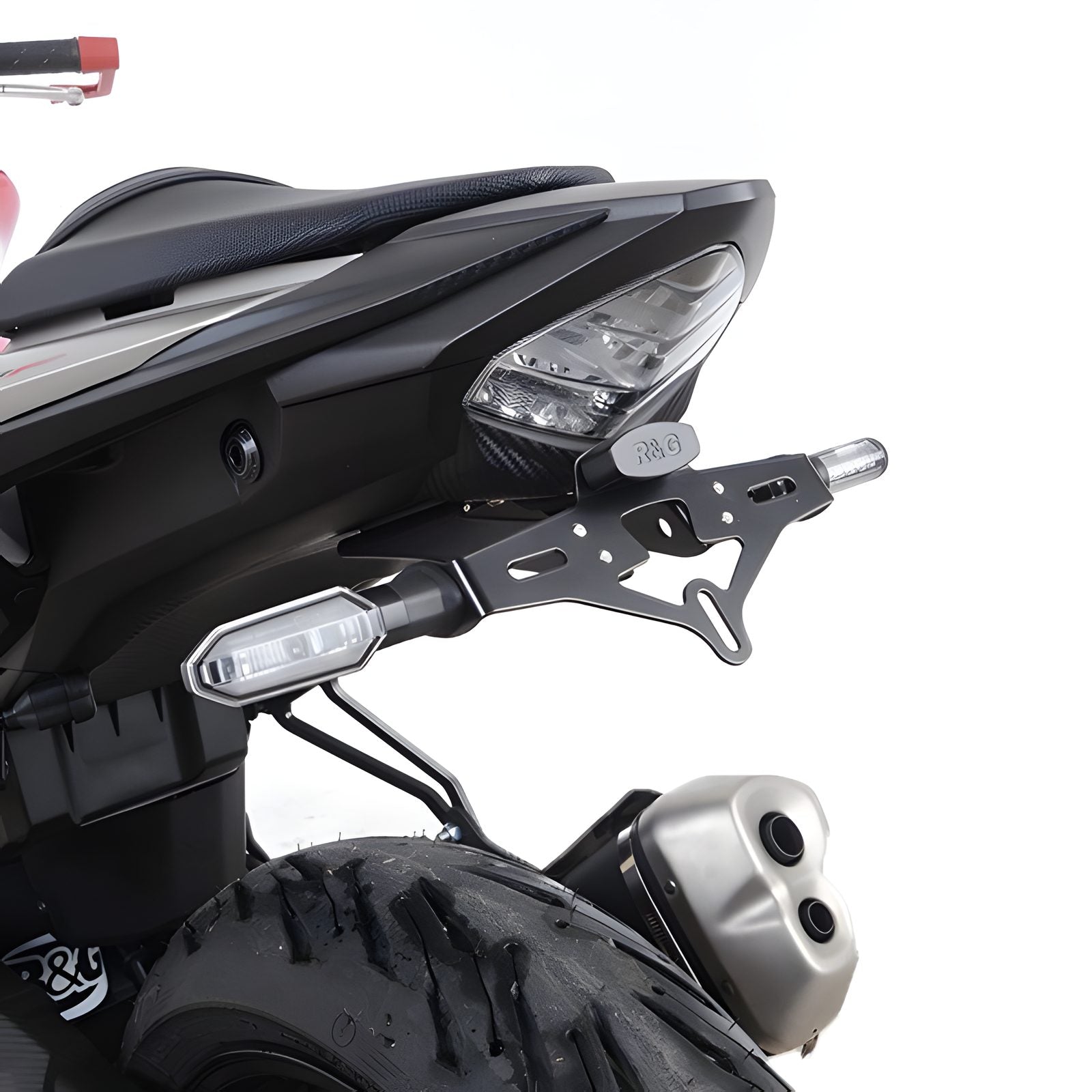 R&G PORTATARGA COMPATIBILE PER HONDA CB 500F 2019 > 2023 LP0273BK NERO