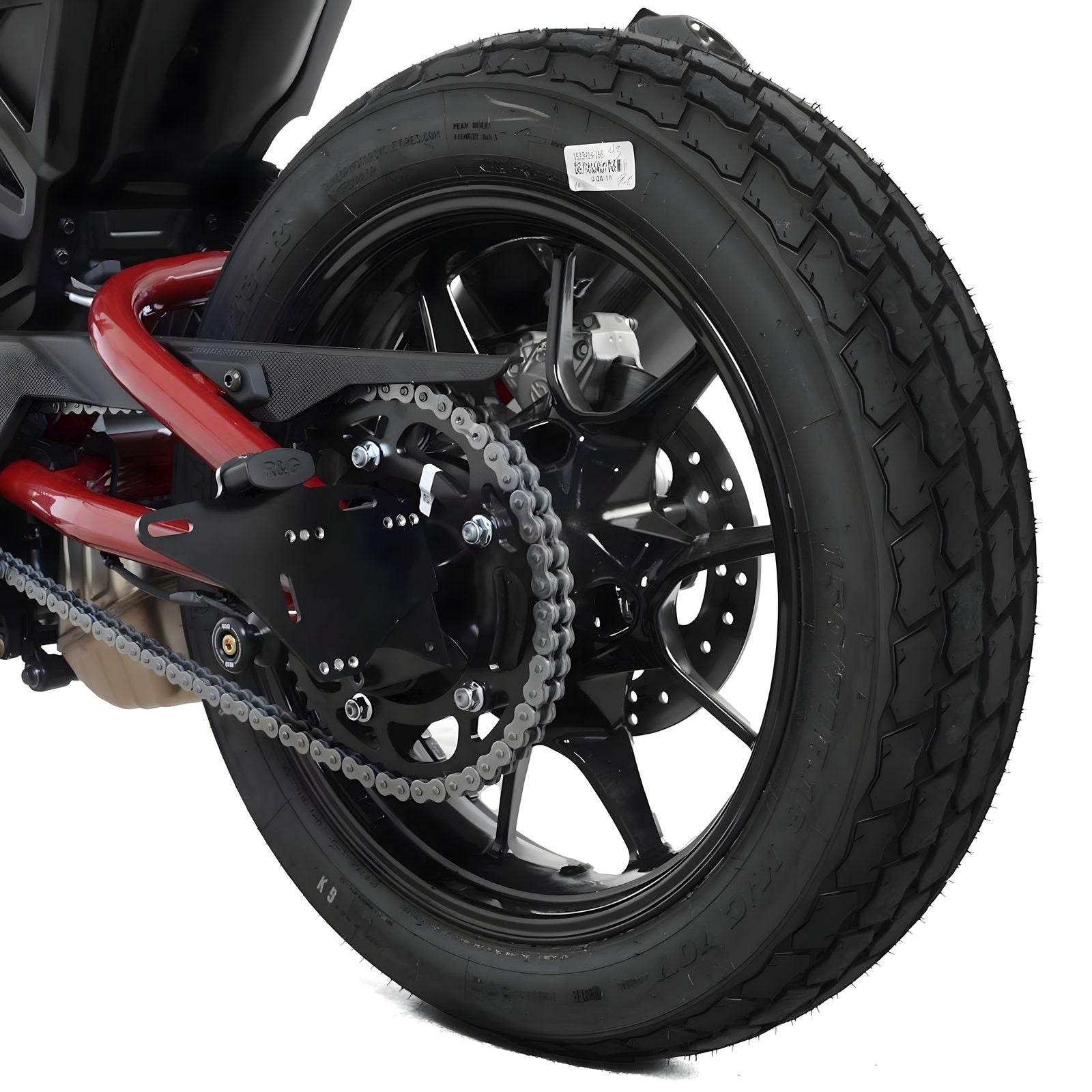 R&G PORTATARGA PER INDIAN MOTORCYCLES FTR 1200S 2019 > 2023 LP0278BK NERO