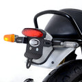 R&G PORTATARGA PER ROYAL ENFIELD INTERCEPTOR 650 2019 > 2023 LP0283BK NERO
