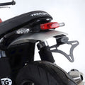 R&G PORTATARGA COMPATIBILE PER TRIUMPH SPEED TWIN 1200 2019 > 2021 LP0285BK NERO