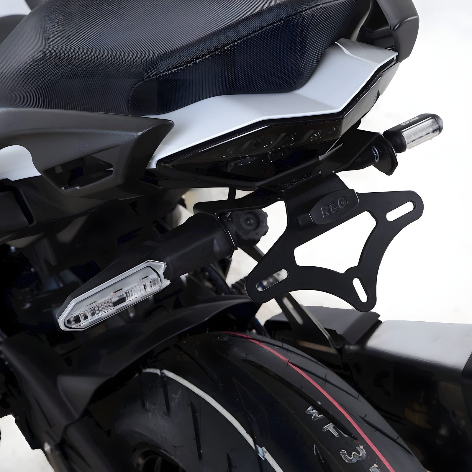R&G PORTATARGA COMPATIBILE PER KAWASAKI NINJA 1000SX 2020 > 2023 LP0289BK NERO