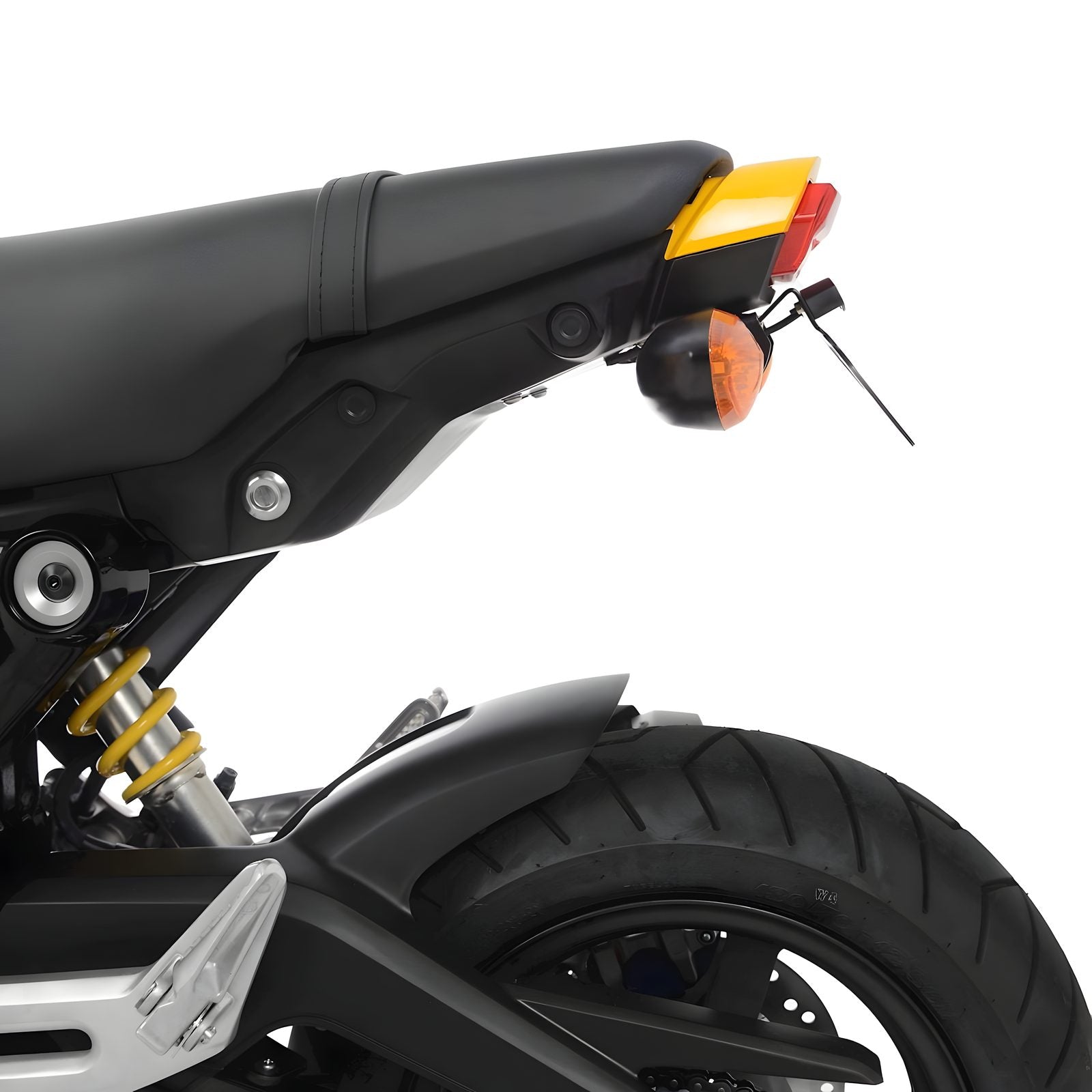 PORTATARGA R&G COMPATIBILE PER HONDA MSX 125 / GROM 2021 > 2024 NERO LP0319BK