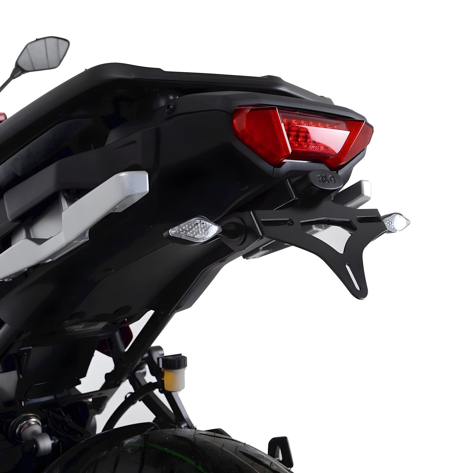 PORTATARGA R&G PER YAMAHA TRACER 9 GT 2021 > 2024 NON FRECCE OEM LP0326BK