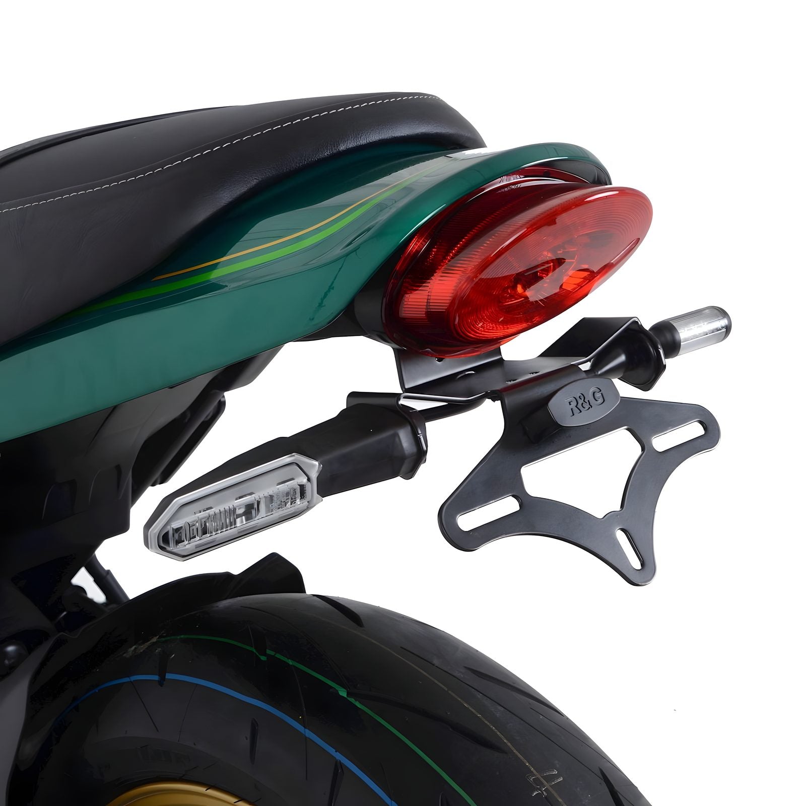 PORTATARGA R&G COMPATIBILE PER KAWASAKI Z 650RS 2021 > 2024 NERO LP0329BK