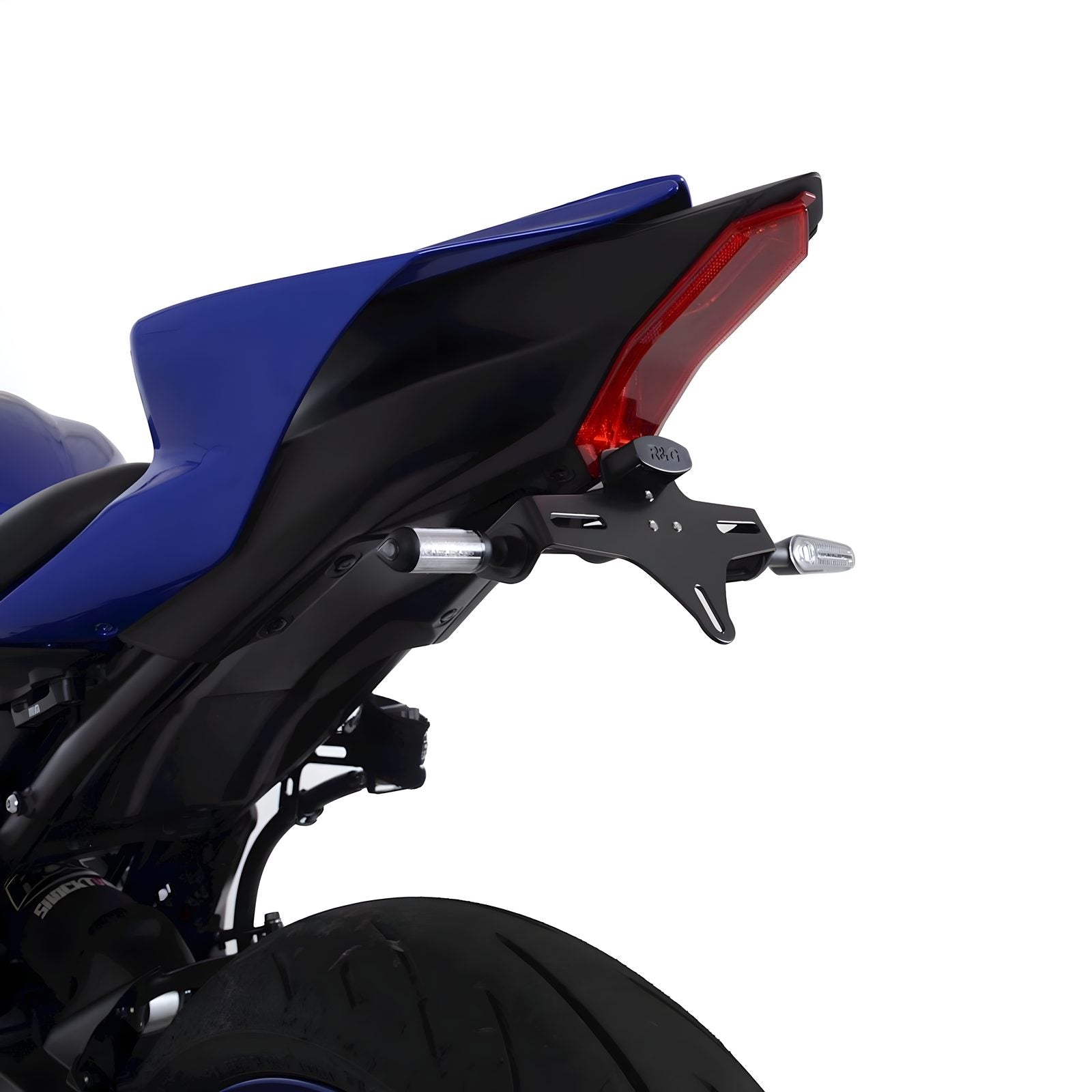 PORTATARGA R&G COMPATIBILE PER YAMAHA R7 2022 NERO LP0330BK