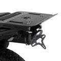 PORTATARGA R&G COMPATIBILE PER KAWASAKI KLR 650 2022 > 2024 NERO LP0332BK