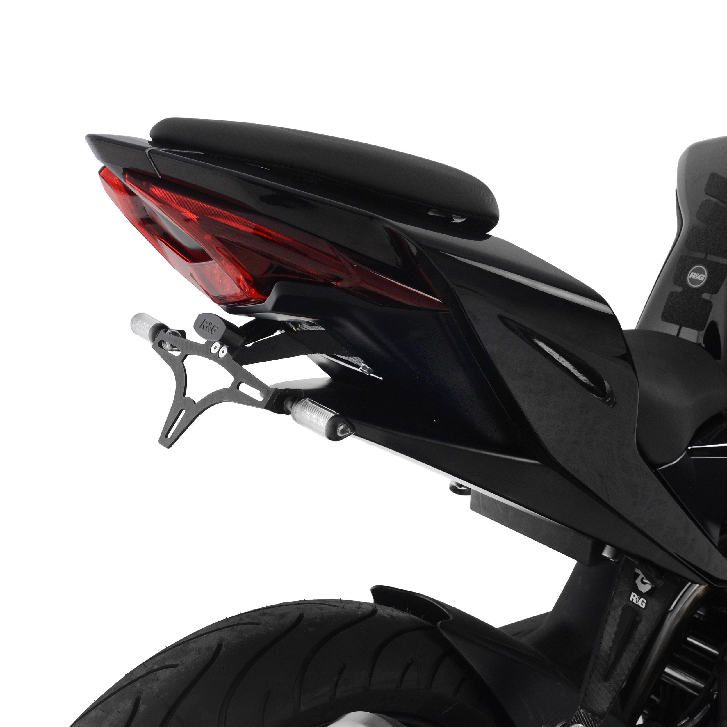 PORTATARGA R&G COMPATIBILE PER BMW G 310RR 2022 > 2024 NERO LP0352BK
