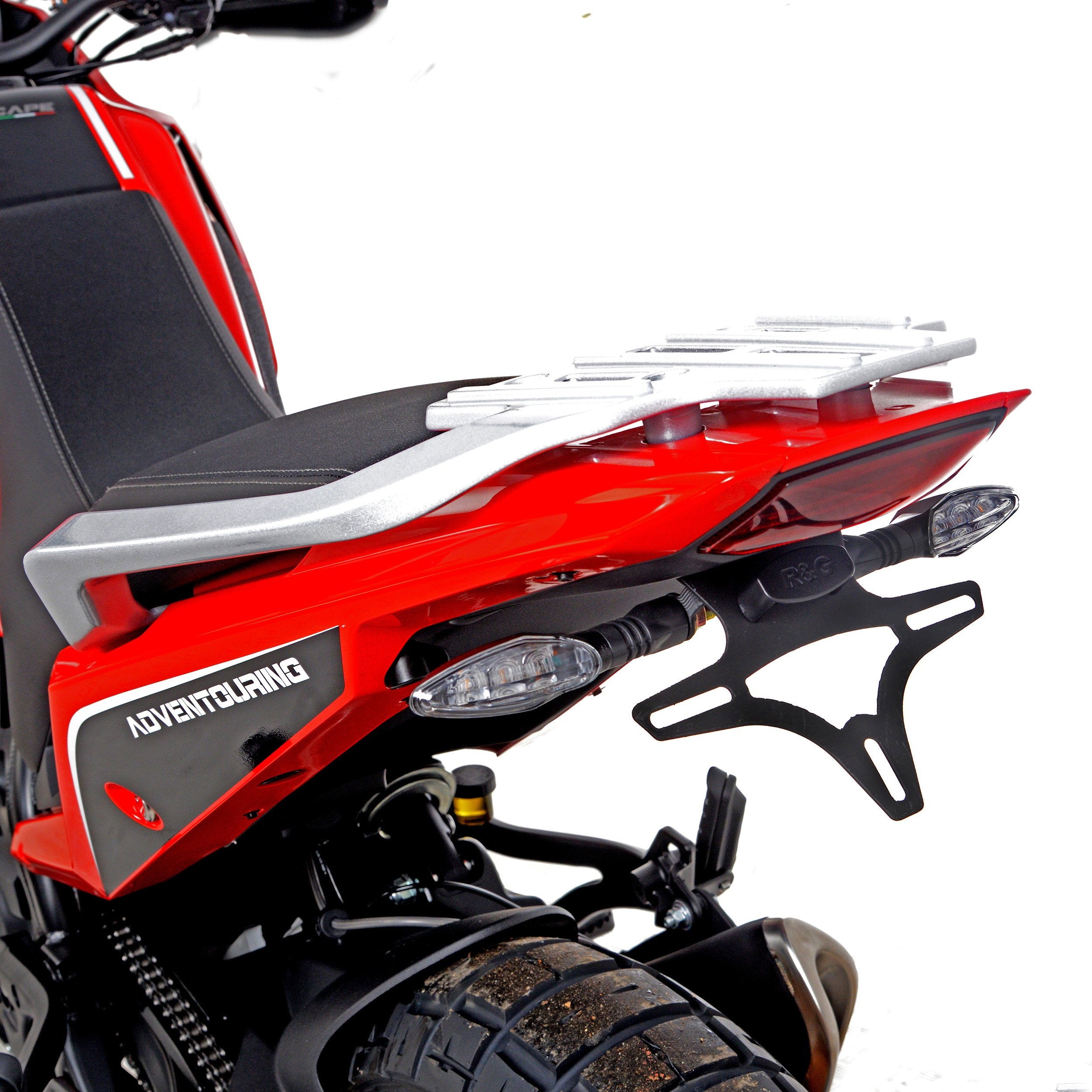 PORTATARGA R&G PER MOTO MORINI X-CAPE / 650 2021 > 2024 NERO LP0356BK