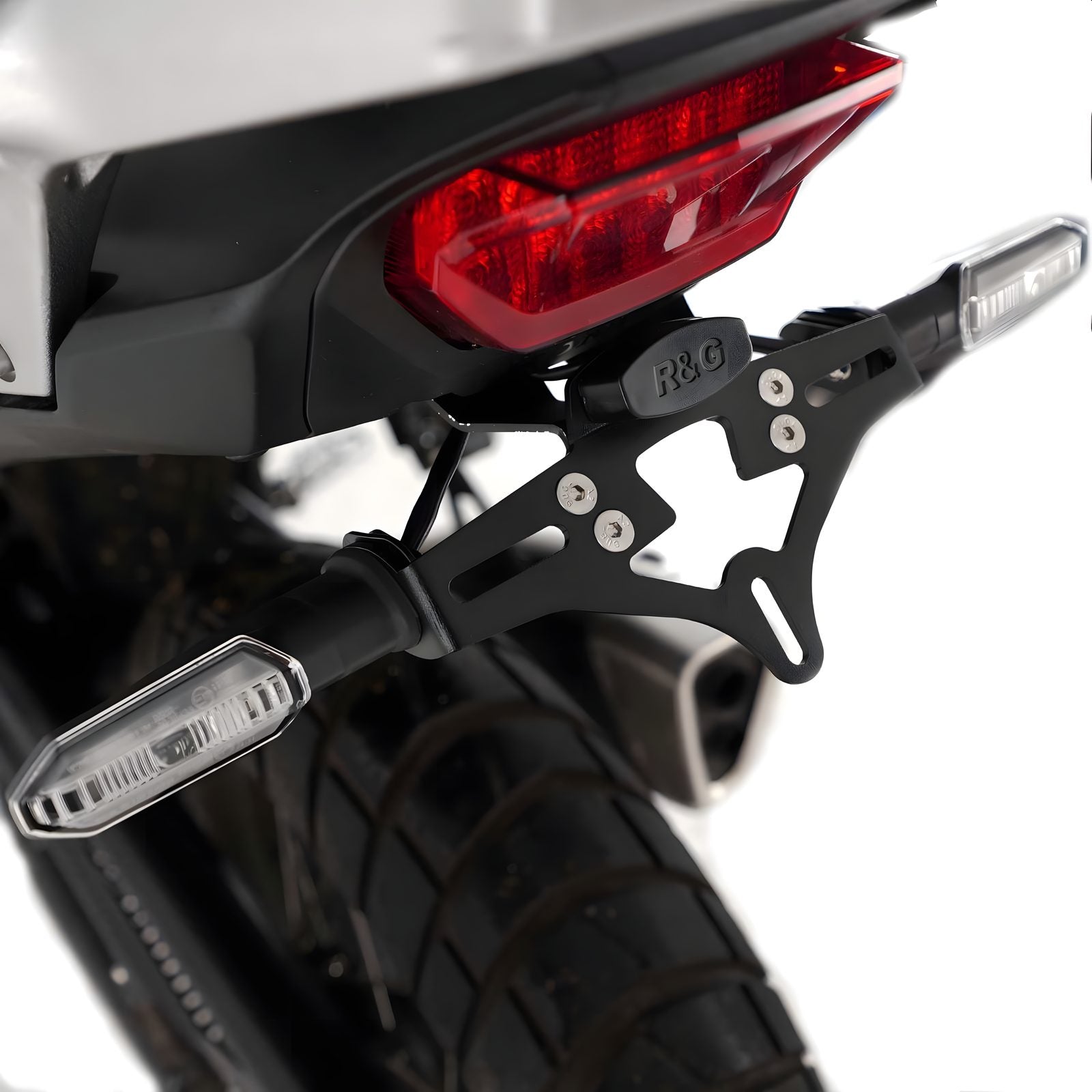 PORTATARGA R&G COMPATIBILE PER HONDA XL750 TRANSALP 2023 2024 NERO LP0365BK