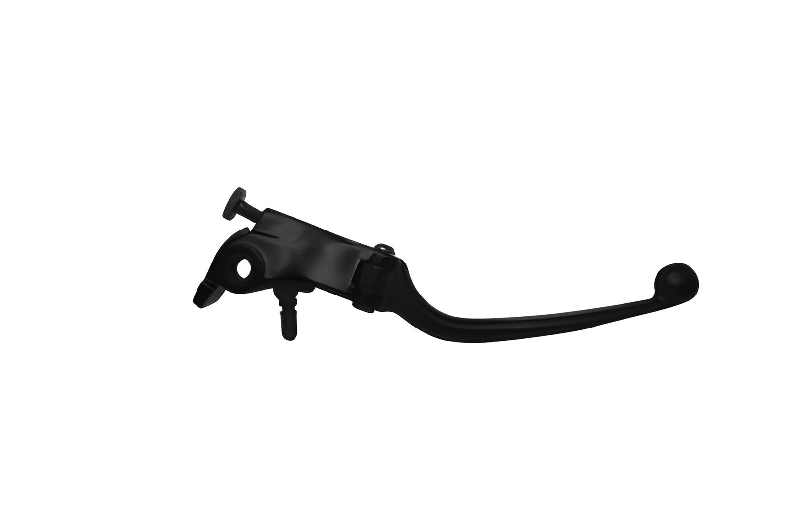 LEVA FRENO SNODATA ACCOSSATO COMPATIBILE PER DUCATI MONSTER 1200 2016 > 2020 REGOLABILE ALLUMINIO NERO NO RST LV013N-NRST