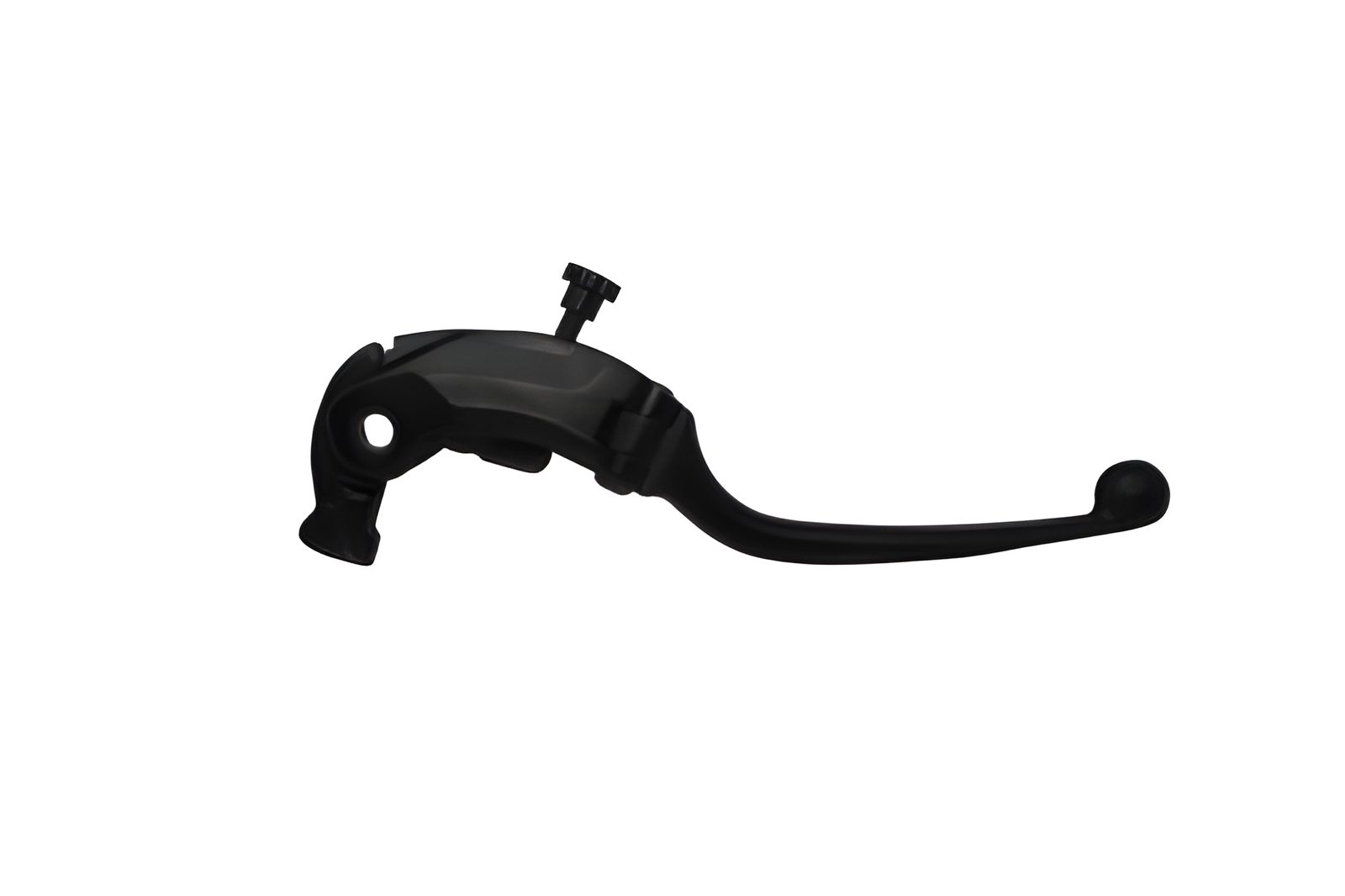 LEVA FRENO SNODATA ACCOSSATO COMPATIBILE PER HONDA CB 1000 2008 > 2013 REGOLABILE ALLUMINIO NERO NO RST LV019N-NRST