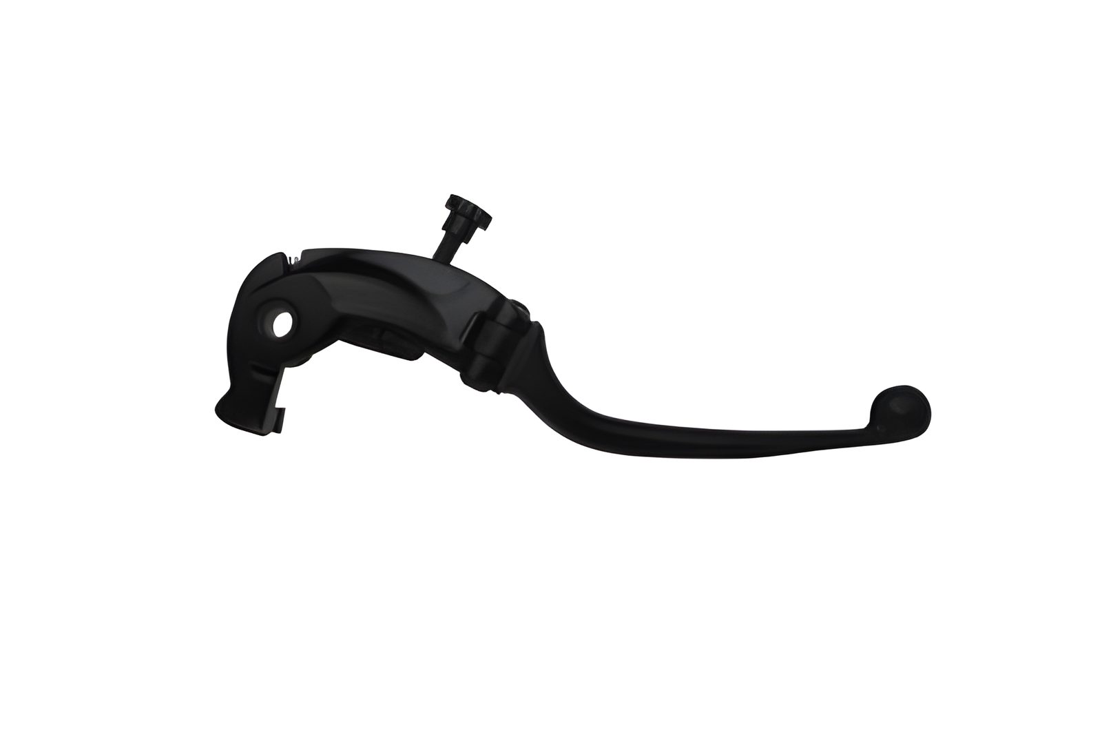 LEVA FRENO SNODATA ACCOSSATO COMPATIBILE PER BMW S 1000 RR 2009 > 2014 REGOLABILE ALLUMINIO NERO NO RST LV020N-NRST