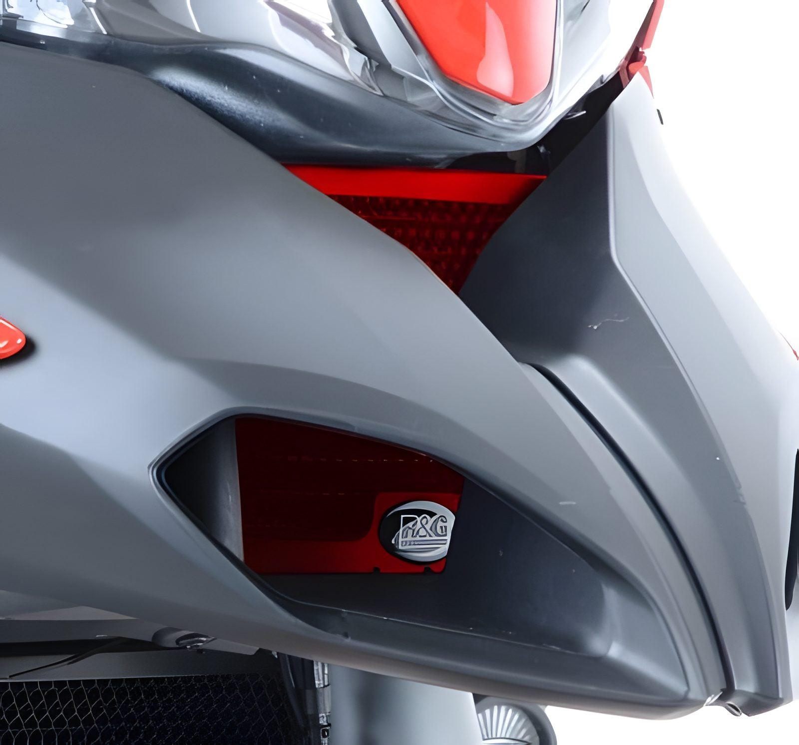 PROTEZIONE RADIATORE OLIO R&G PER DUCATI MULTISTRADA 1200 / S 2010 > 2014 NERO