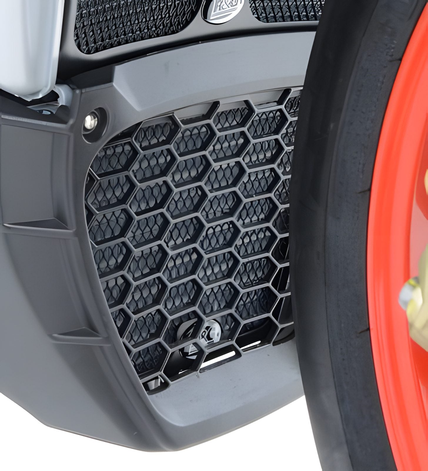 PROTEZIONE RADIATORE OLIO R&G PER APRILIA RSV4 1100 FACTORY 2019 > 2023 NERO