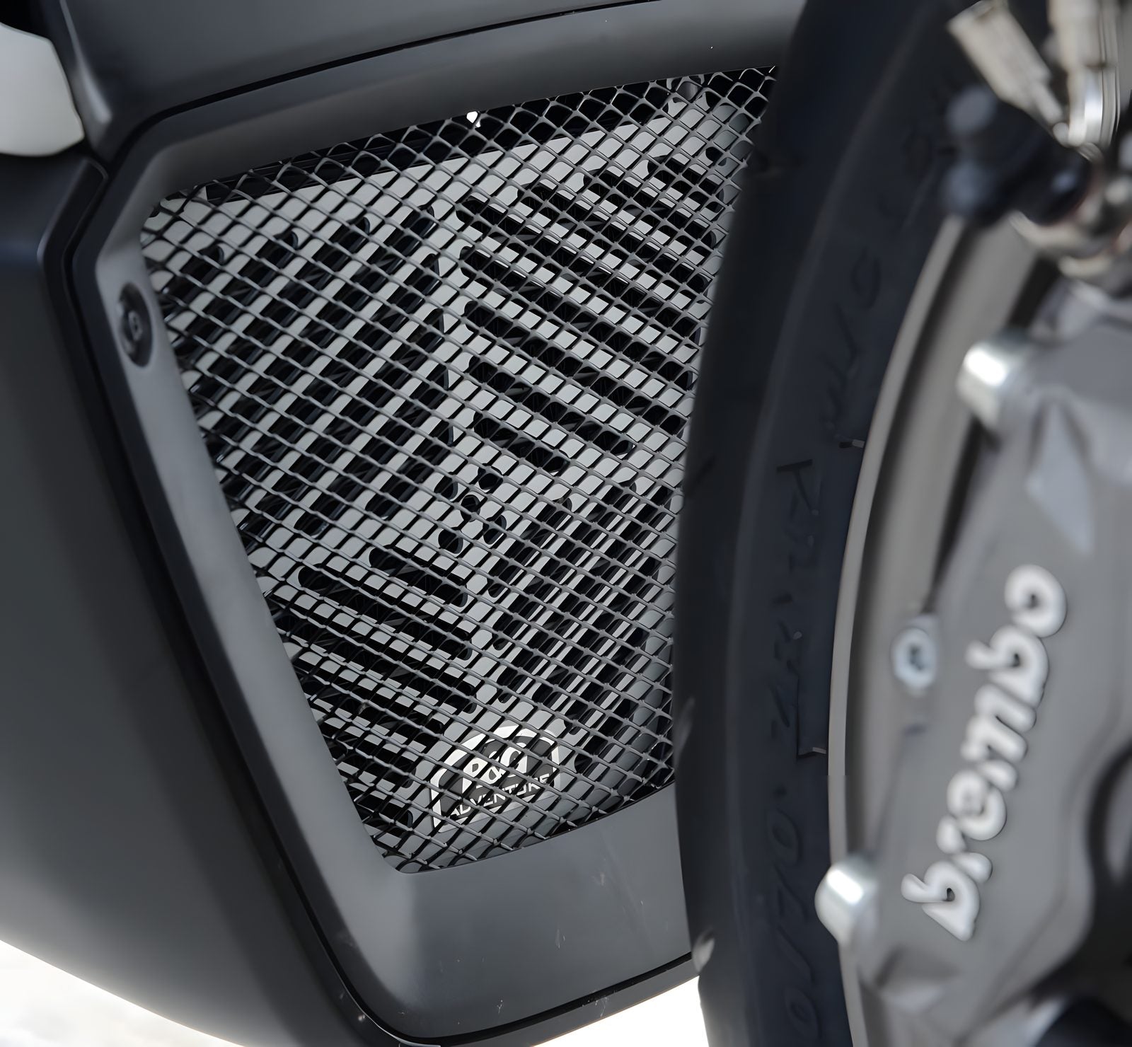 PROTEZIONE RADIATORE OLIO R&G PER DUCATI DIAVEL 1260S 2019 2020 SATINATO OCG0028