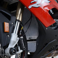 PROTEZIONE RADIATORE OLIO TITANIO R&G PER BMW S 1000 RR 2019 > 2022 TITANIO