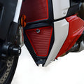 PROTEZIONE RADIATORE OLIO R&G PER DUCATI STREETFIGHTER V4 / S 2020 > 2024 NERO