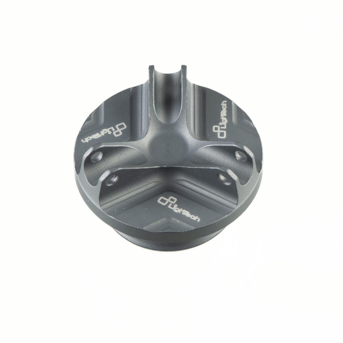 TAPPO OLIO IN ERGAL CNC M26X3 LIGHTECH COMPATIBILE PER YAMAHA R1M 2015 > 2025 SINGOLO GRIGIO OIL106GRI