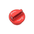 TAPPO OLIO IN ERGAL CNC M22X1,5 LIGHTECH COMPATIBILE PER DUCATI STREETFIGHTER 1100 2009 > 2015 SINGOLO ROSSO OILDROS
