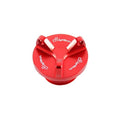 TAPPO OLIO IN ERGAL CNC M20X1,5 LIGHTECH COMPATIBILE PER SUZUKI GSX R1000R 2017 > 2022 SINGOLO ROSSO OIL001ROS