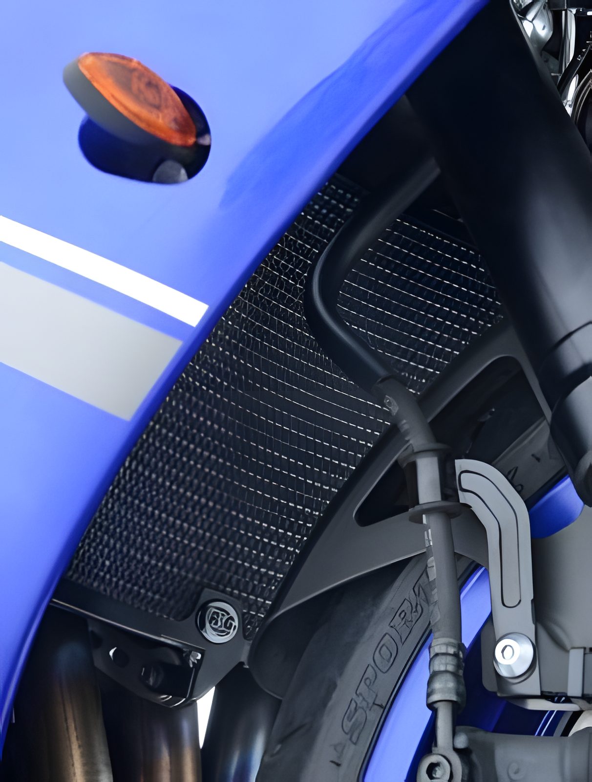 PROTEZIONE RADIATORE ACQUA R&G PER YAMAHA YZF-R1 2009 > 2014 NERO RAD0071BK