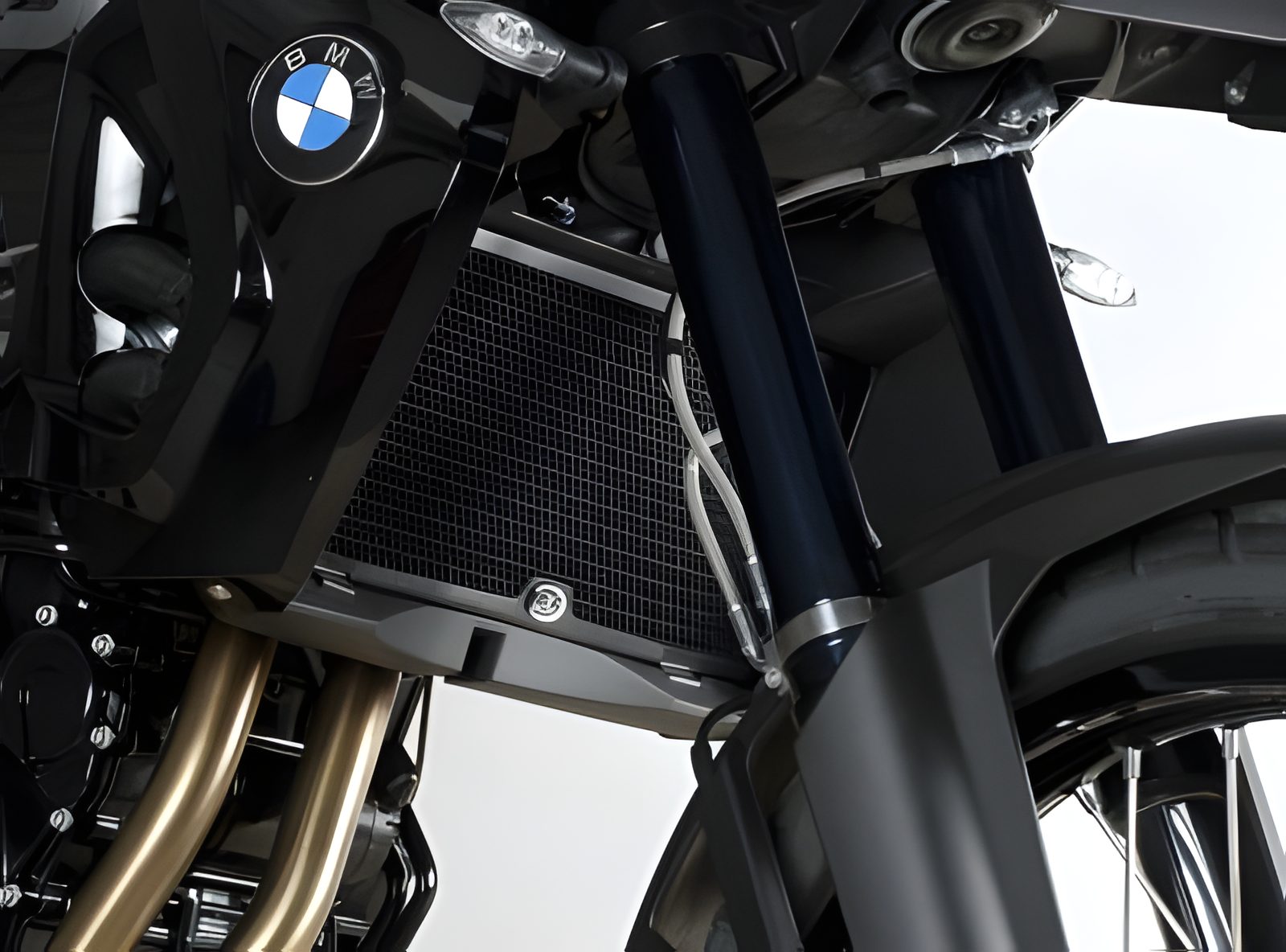 PROTEZIONE RADIATORE IN ALLUMINIO R&G PER BMW F 800 R 2009 > 2018 NERO RAD0082BK